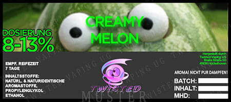 Creamy Melon - Aroma Concentrato 10ml - Twisted