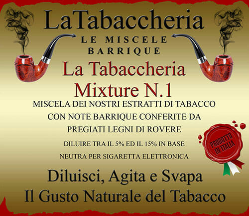 MISCELA BARRIQUE MIXTURE N.1 Aroma La Tabaccheria 10ml