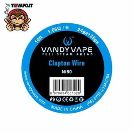 Clapton Wire Ni80 24ga + 35ga Vandy Vape