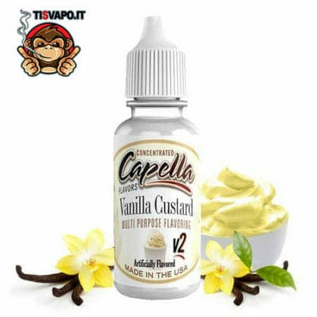 Vanilla Custard V2 - Aroma Concentrato 13ml - Capella