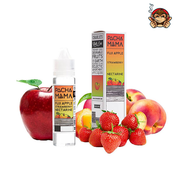Pacha Mama Fuji Apple Strawberry Nectarine - Liquido Scomposto 20ml - Charlie's Chalk Dust