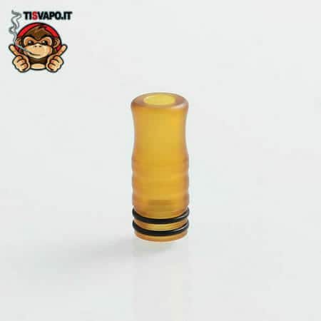 DVARW Drip Tip Ultem, Bianco e Nero (attacco 510)