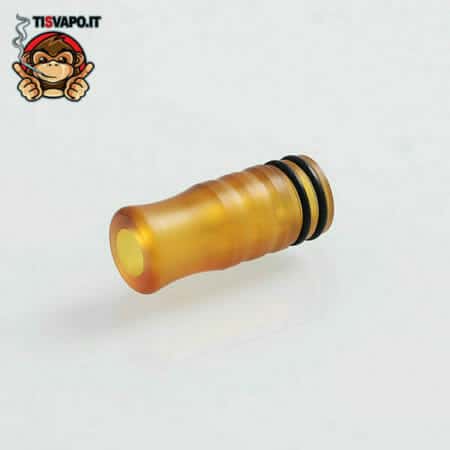 DVARW Drip Tip Ultem, Bianco e Nero (attacco 510)