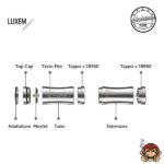 LUXEM tubo meccanico 18350/18650 con Mosfet - Ambition Mods