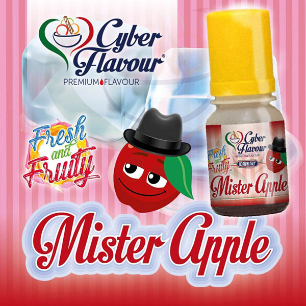 Mr APPLE Fresh and Fruity aroma da 10ml. - Cyber Flavour