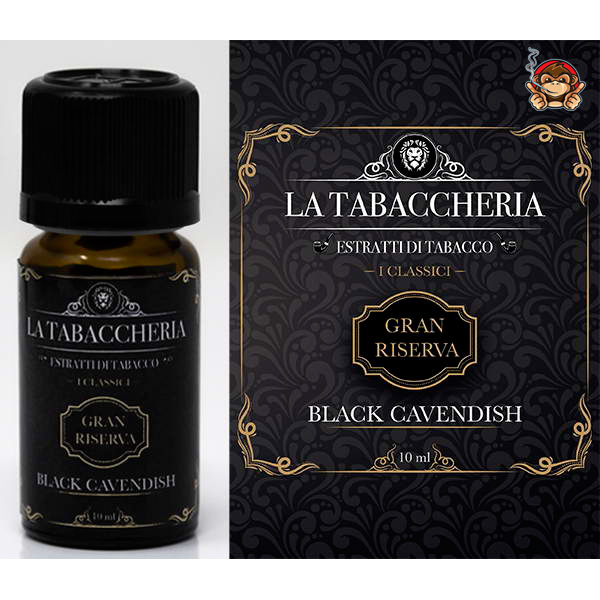 Black Cavendish Gran Riserva - Aroma 10ml - La Tabaccheria