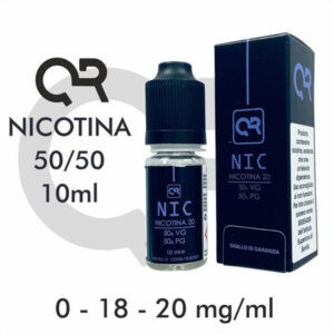 Basetta Nicotina 50/50 20mg/ml 10ml - QR Flavour