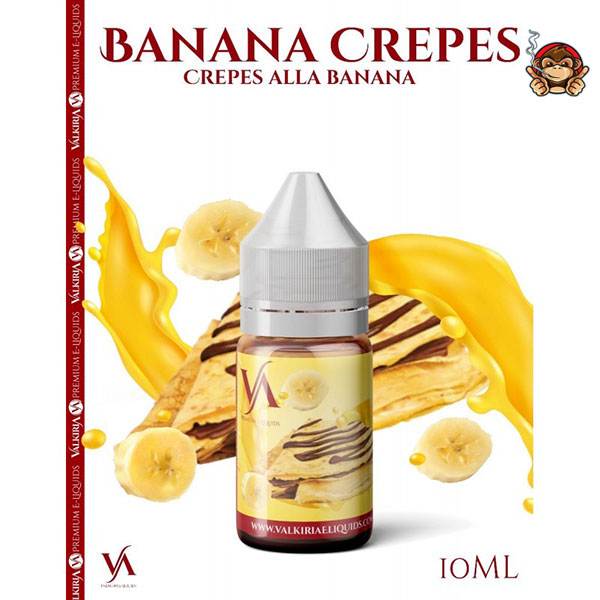 Banana Crepes - Aroma Concentrato 10ml - Valkiria
