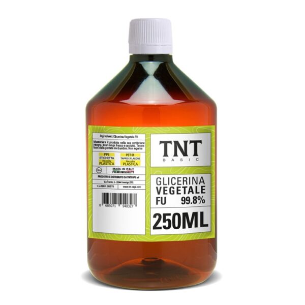 Glicerina Vegetale 250ml - Tnt Vape