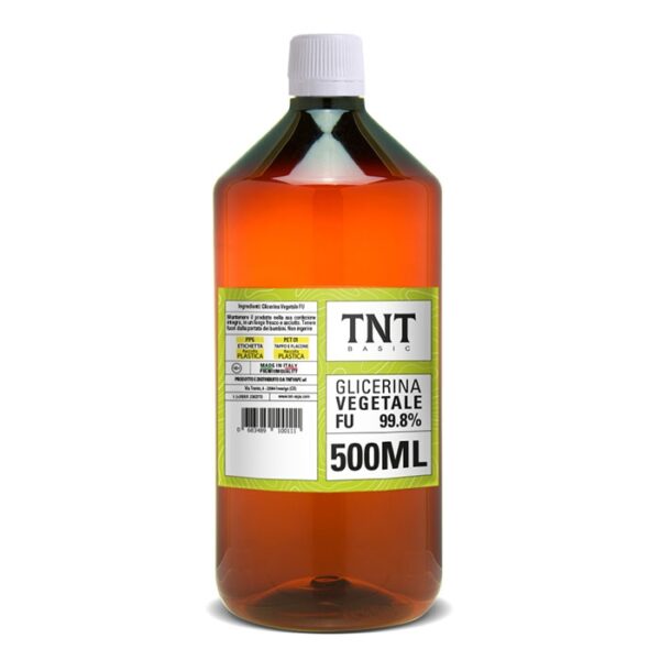 Glicerina Vegetale 500ml - Tnt Vape