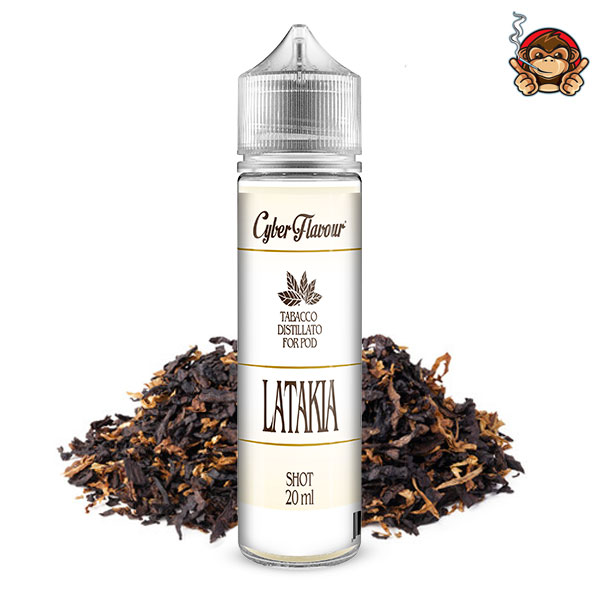 LATAKIA - Tabacco Organico for Pod - Liquido Scomposto 20ml - Cyber Flavour