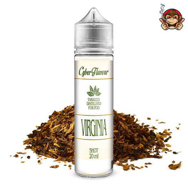 VIRGINIA - Tabacco Organico for Pod - Liquido Scomposto 20ml - Cyber Flavour