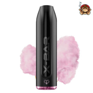 COTTON CANDY - 1500 Tiri (senza nicotina) - Pod Mod Usa e Getta - X-Bar