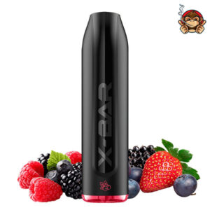 FRESH BERRY - 1500 Tiri (senza nicotina) - Pod Mod Usa e Getta - X-Bar