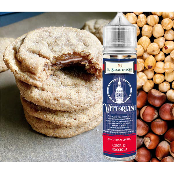 CUOR DI NOCCIOLA - Vittoriani - Liquido Scomposto 20ml - Il Biscottificio Roma
