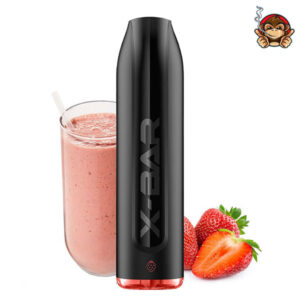STRAWBERRY MILKSHAKE - 1500 Tiri (senza nicotina) - Pod Mod Usa e Getta - X-Bar