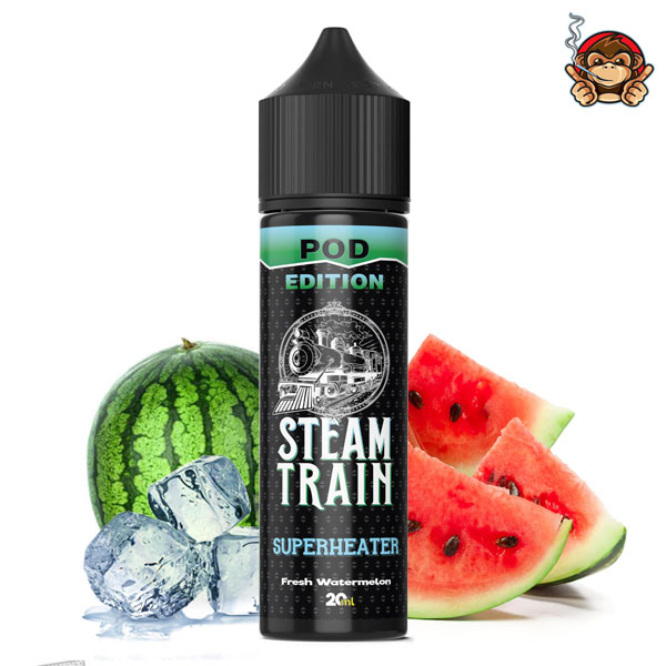 SUPERHEATER - Pod Edition - Liquido Scomposto 20ml - Steam Train