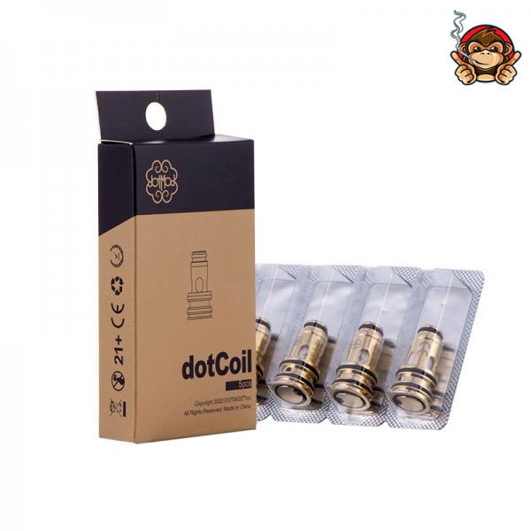 Testine Coil di ricambio DotCoil (5 Pezzi) - DotMod