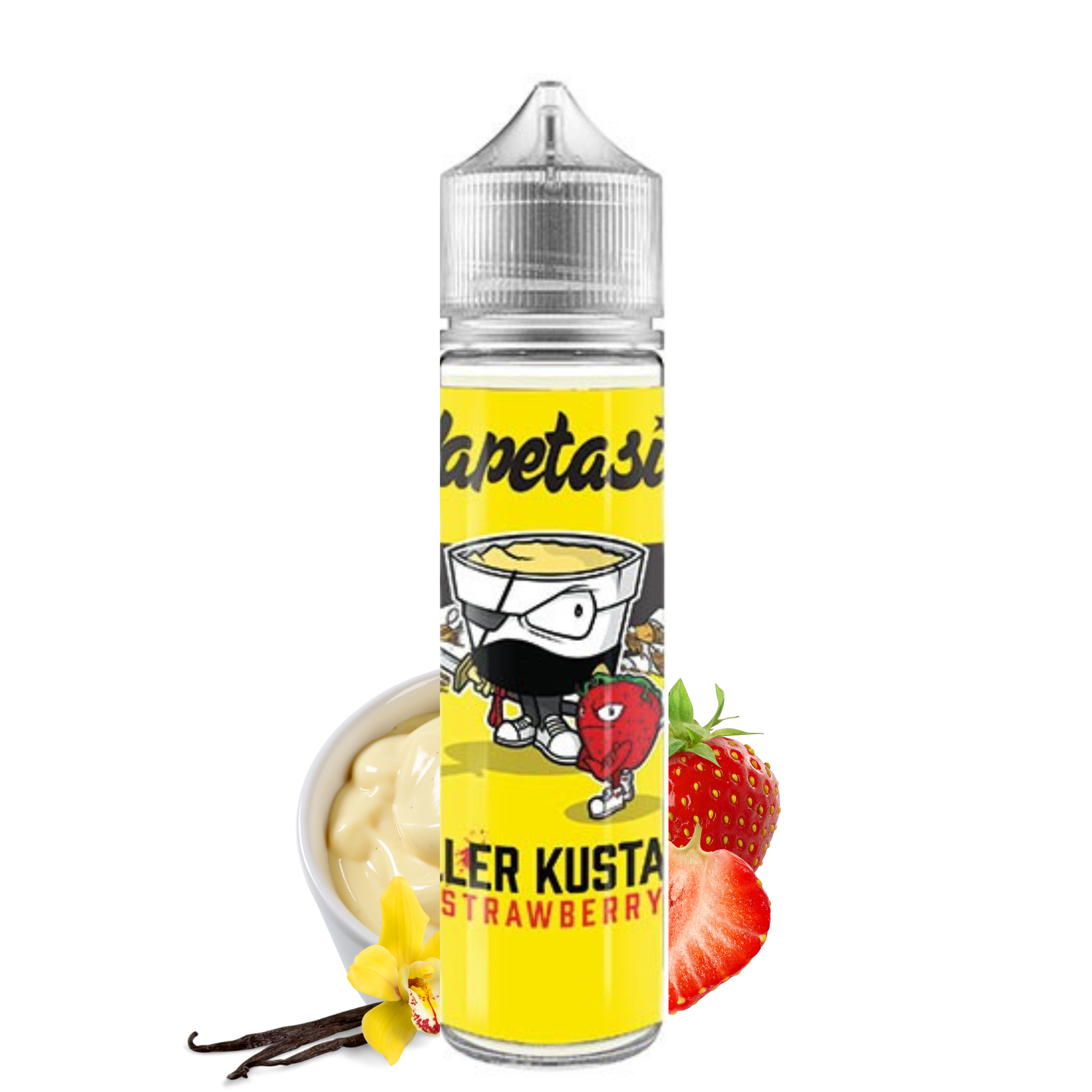 Killer Kustard Strawberry - Liquido Scomposto 20 ml - Vapetasia