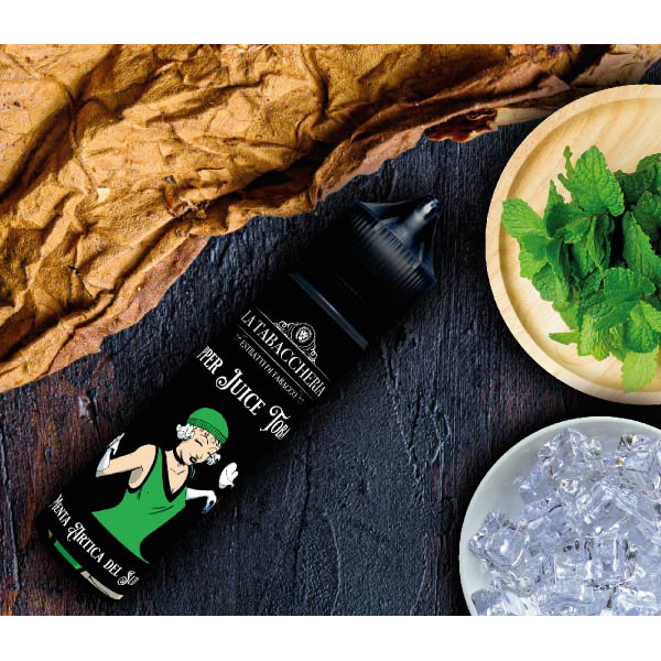 MENTA ARTICA DEL SUD - Extra Dry 4Pod - Linea Flapper Juice Tobacco - Liquido Scomposto 20ml - La Tabaccheria