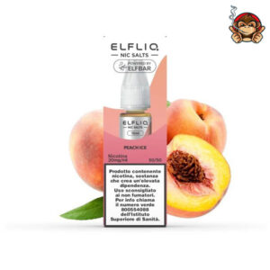 Peach Ice - Liquido Pronto 10ml Sali di Nicotina - ElfLiq