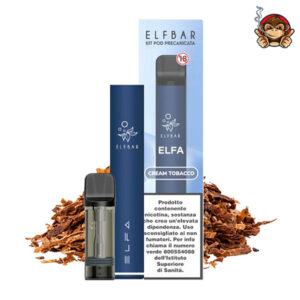 CREAM TOBACCO - Elfa - Pod Mod - Elf Bar