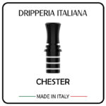 CHESTER - Drip Tip per Kiwi / Kiwi 2 / Kiwi Spark / Wenax M1 / Wenax S3 - Dripperia Italiana