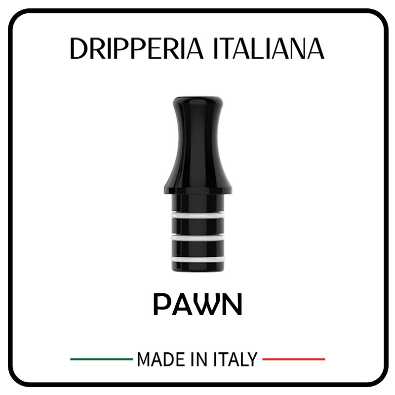 PAWN - Drip Tip per Kiwi / Kiwi 2 / Kiwi Spark / Wenax M1 / Wenax S3 - Dripperia Italiana