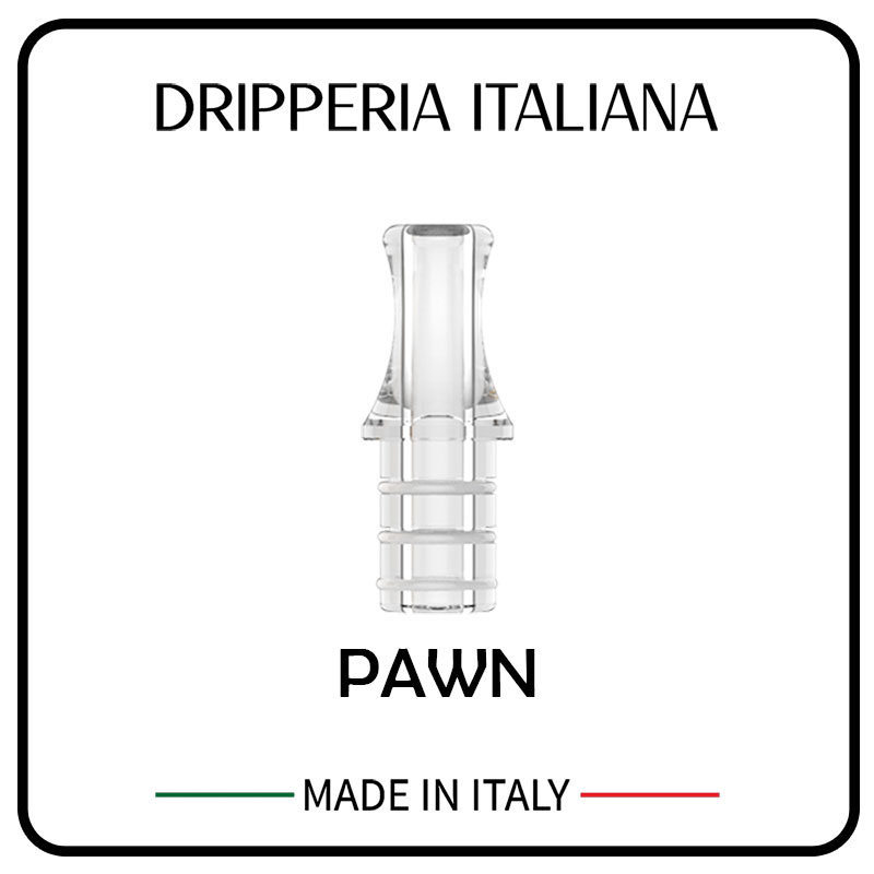 PAWN - Drip Tip per Kiwi / Kiwi 2 / Kiwi Spark / Wenax M1 / Wenax S3 - Dripperia Italiana
