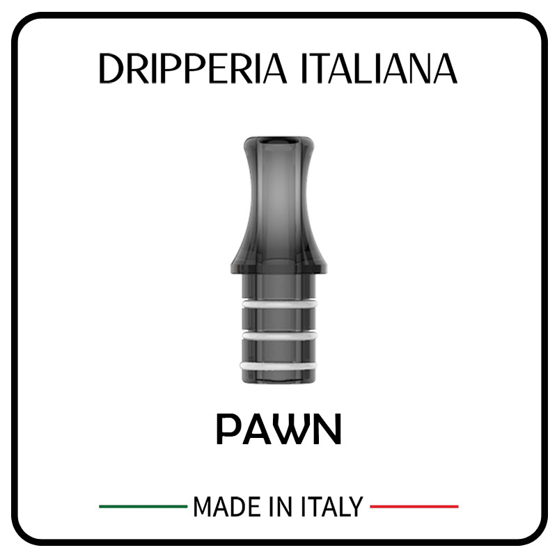 PAWN - Drip Tip per Kiwi / Kiwi 2 / Kiwi Spark / Wenax M1 / Wenax S3 - Dripperia Italiana