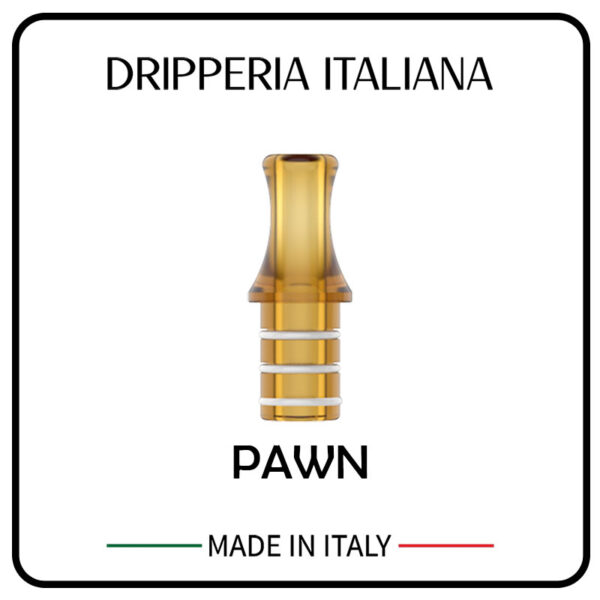 PAWN - Drip Tip per Kiwi / Kiwi 2 / Kiwi Spark / Wenax M1 / Wenax S3 - Dripperia Italiana
