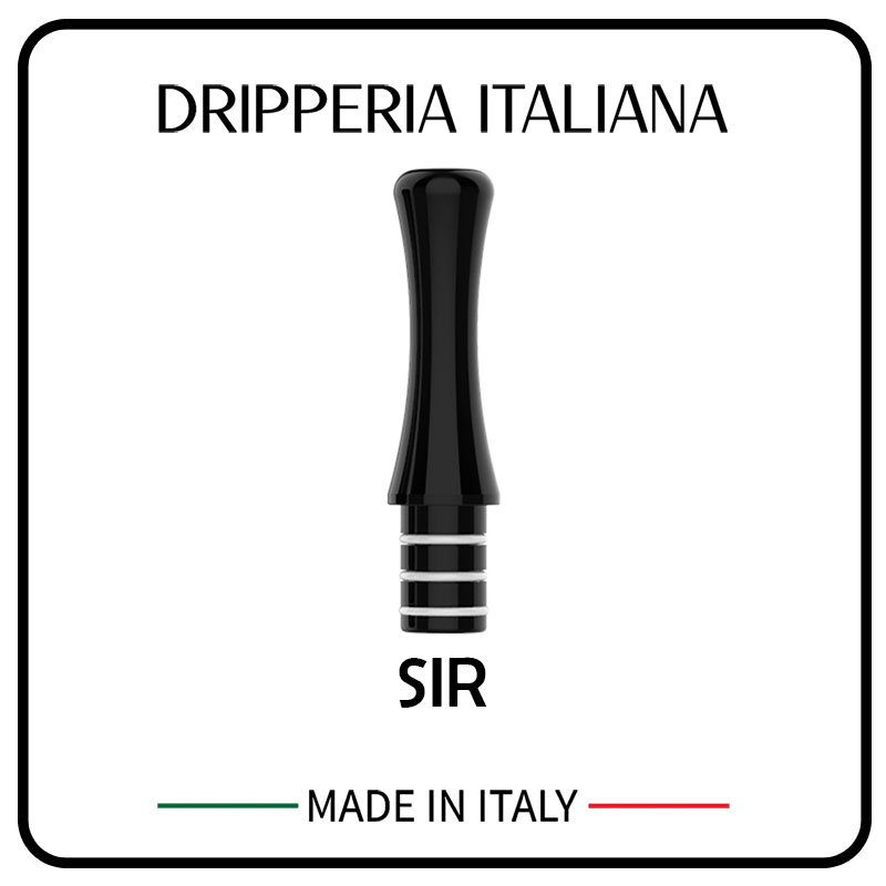 SIR - Drip Tip per Kiwi / Kiwi 2 / Kiwi Spark / Wenax M1 / Wenax S3 - Dripperia Italiana