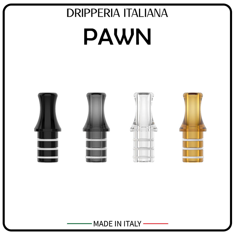 PAWN - Drip Tip per Kiwi / Wenax M1 - Dripperia Italiana 