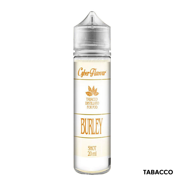 BURLEY - Tabacco Organico for Pod - Liquido Scomposto 20ml - Cyber Flavour