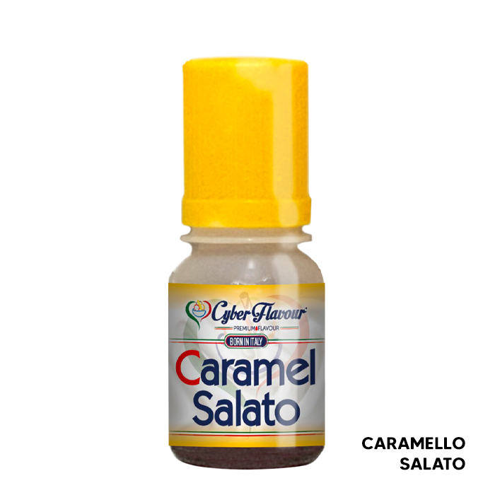 CARAMEL SALATO - Aroma Concentrato 10ml - Cyber Flavour