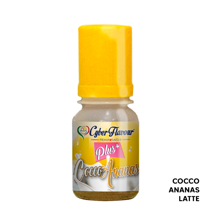Cocco Ananas - Plus+ - Aroma Concentrato 10ml - Cyber Flavour
