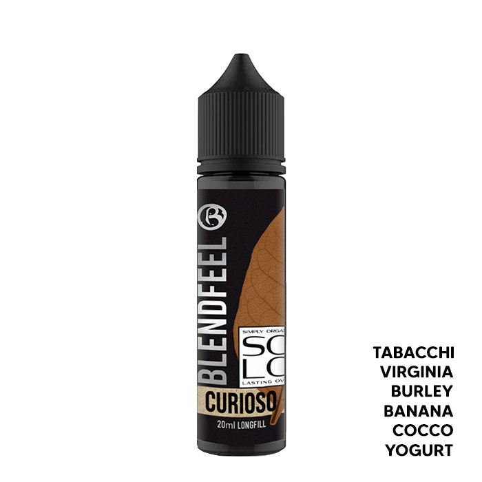 Curioso - linea SOLO - Liquido Scomposto 20ml - Blendfeel