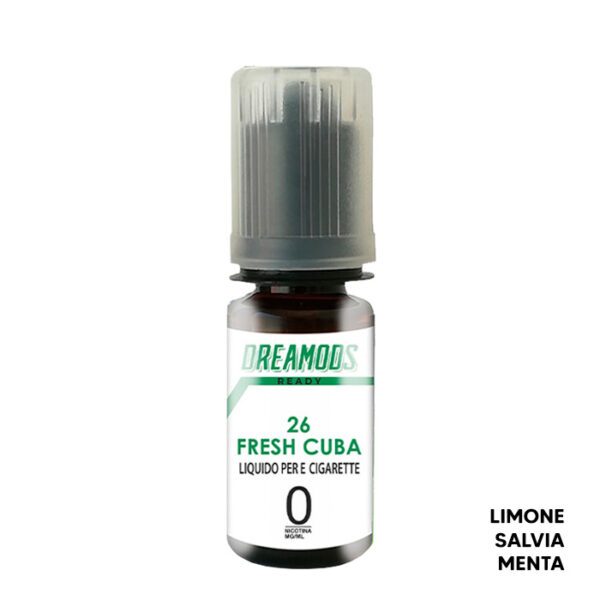 Fresh Cuba N26 - Liquido Pronto 10ml - Dreamods