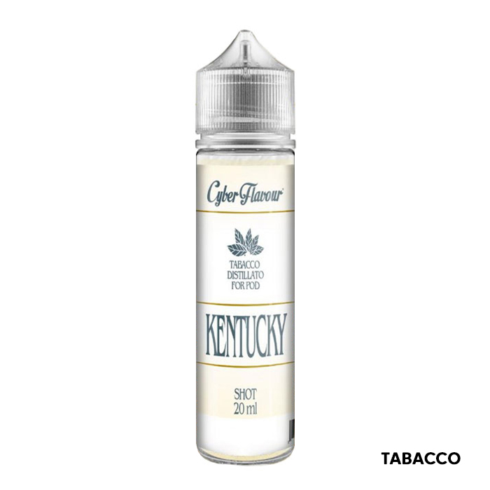 KENTUCKY - Tabacco Organico for Pod - Liquido Scomposto 20ml - Cyber Flavour