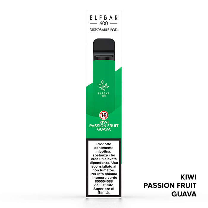 Kiwi Passion Fruit Guava - Pod Mod Usa e Getta - Elfbar