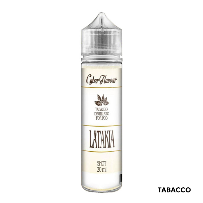 LATAKIA - Tabacco Organico for Pod - Liquido Scomposto 20ml - Cyber Flavour