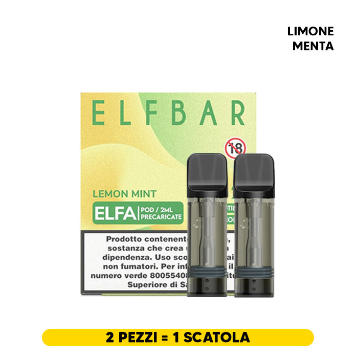 LEMON MINT - Pod Precaricata ELFA - Elf Bar