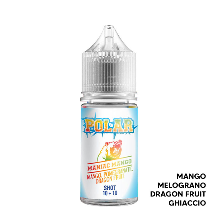 MANIAC MANGO - Polar - Aroma Mini Shot 10+10 - TNT Vape