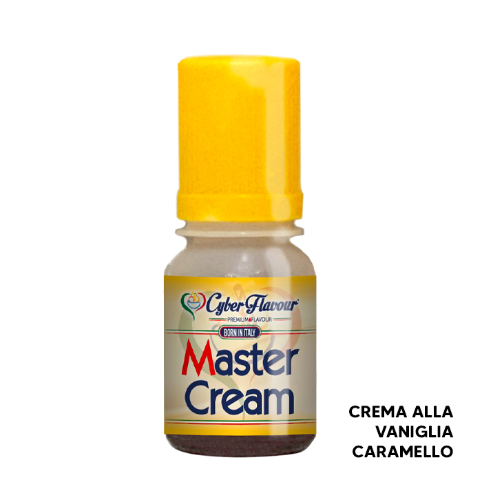 MASTER CREAM - Aroma Concentrato 10ml - Cyber Flavour