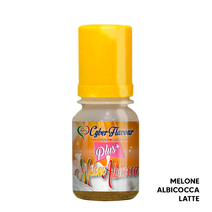 Melone e Albicocca - Plus+ - Aroma Concentrato 10ml - Cyber Flavour