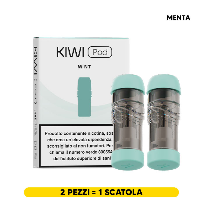 MINT Pod precaricata per Kiwi/Kiwi 2 - (Pod singola) - Kiwi Vapor