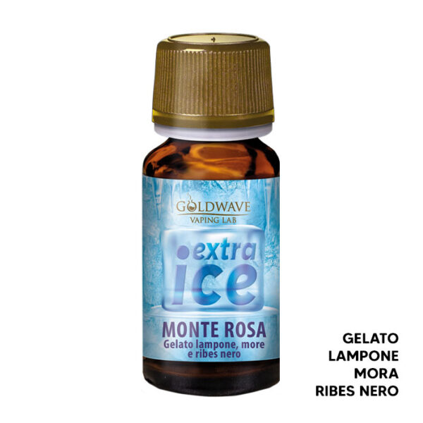 MONTE ROSA - Extra Ice - Aroma Concentrato 10ml - Goldwave