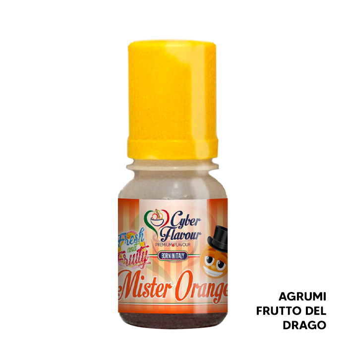 Mr ORANGE – Fresh and Fruity - Aroma Concentrato 10ml - Cyber Flavour