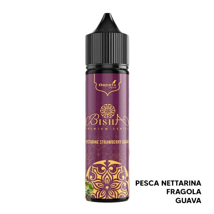 Nectarine Strawberry Guava - Bisha - Liquido Scomposto 20ml - Omerta Liquids