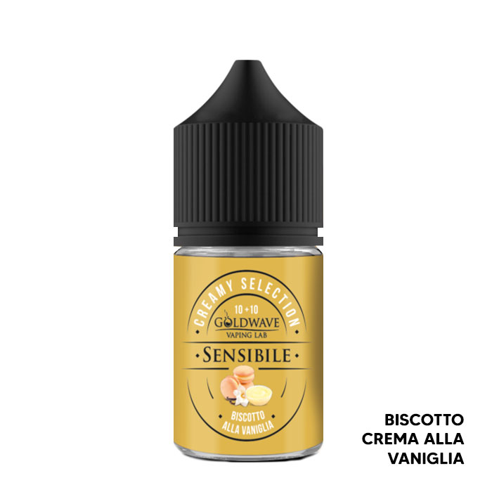 SENSIBILE - Creamy Selection - Aroma Mini Shot 10+10 - Goldwave